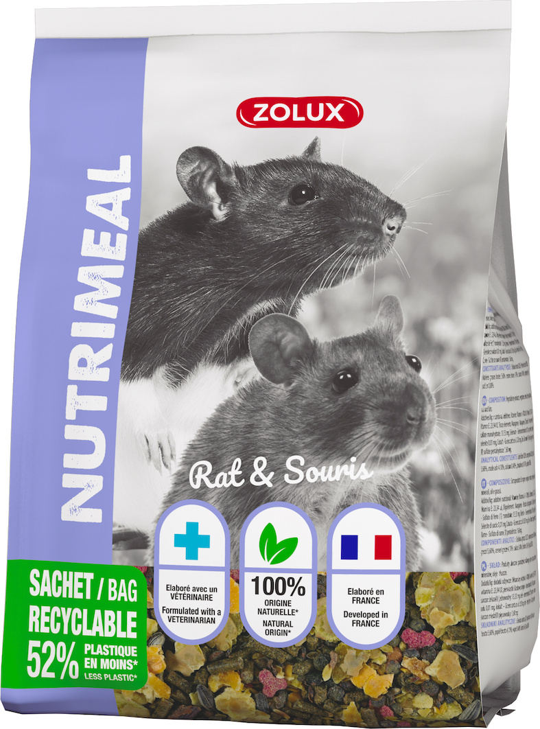 Zolux Nutrimeal Ratten- und Mäusefutter