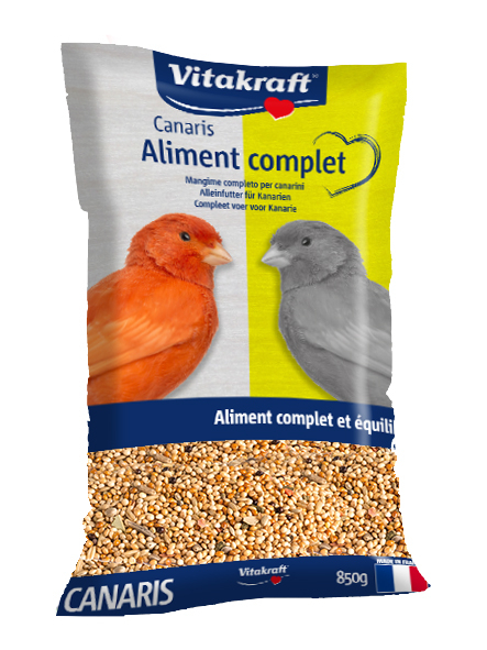 Vitakraft Menu - Alleinfuttermittel für Kanarienvögel - 850 g