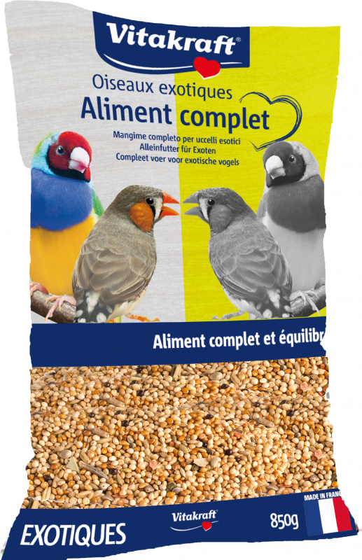 Vitakraft Menu - Alimentation complète pour Oiseaux Exotiques