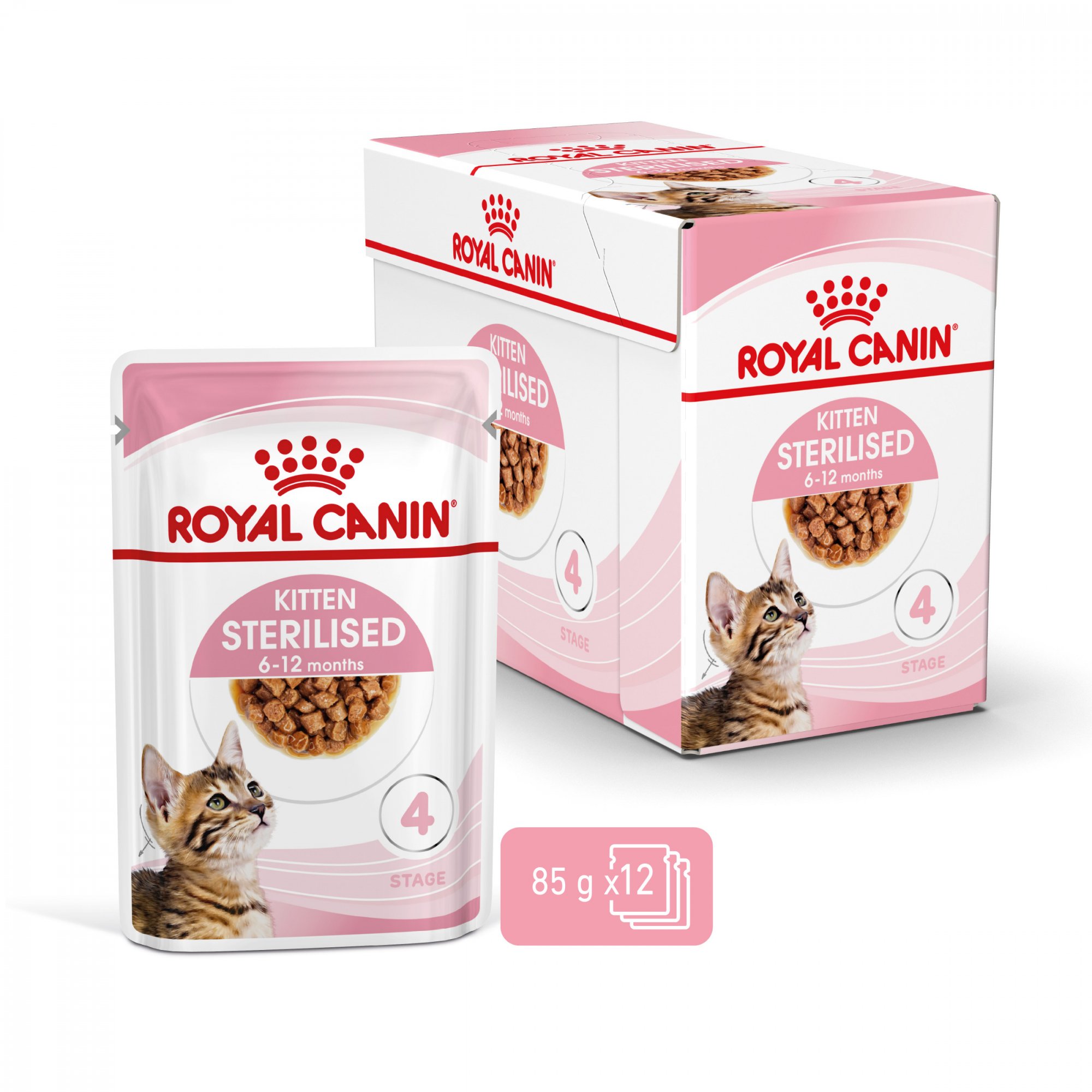 Royal Canin Kitten sterilised cibo per gattini in salsa