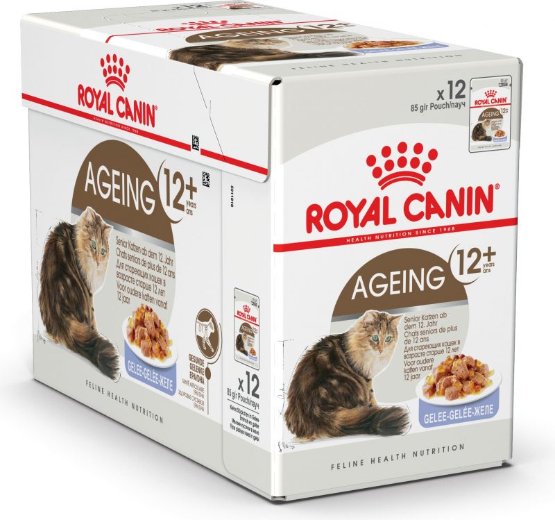 Royal Canin Ageing 12+ pâtée en gelée pour chat sénior