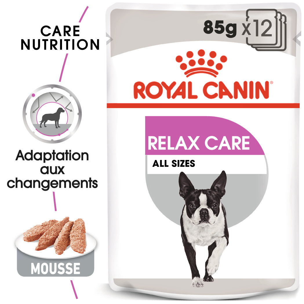 Royal Canin Relax Care pâtée en mousse pour chien nerveux