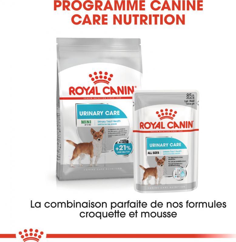 Royal Canin Urinary Care comida húmeda en mousse para perros