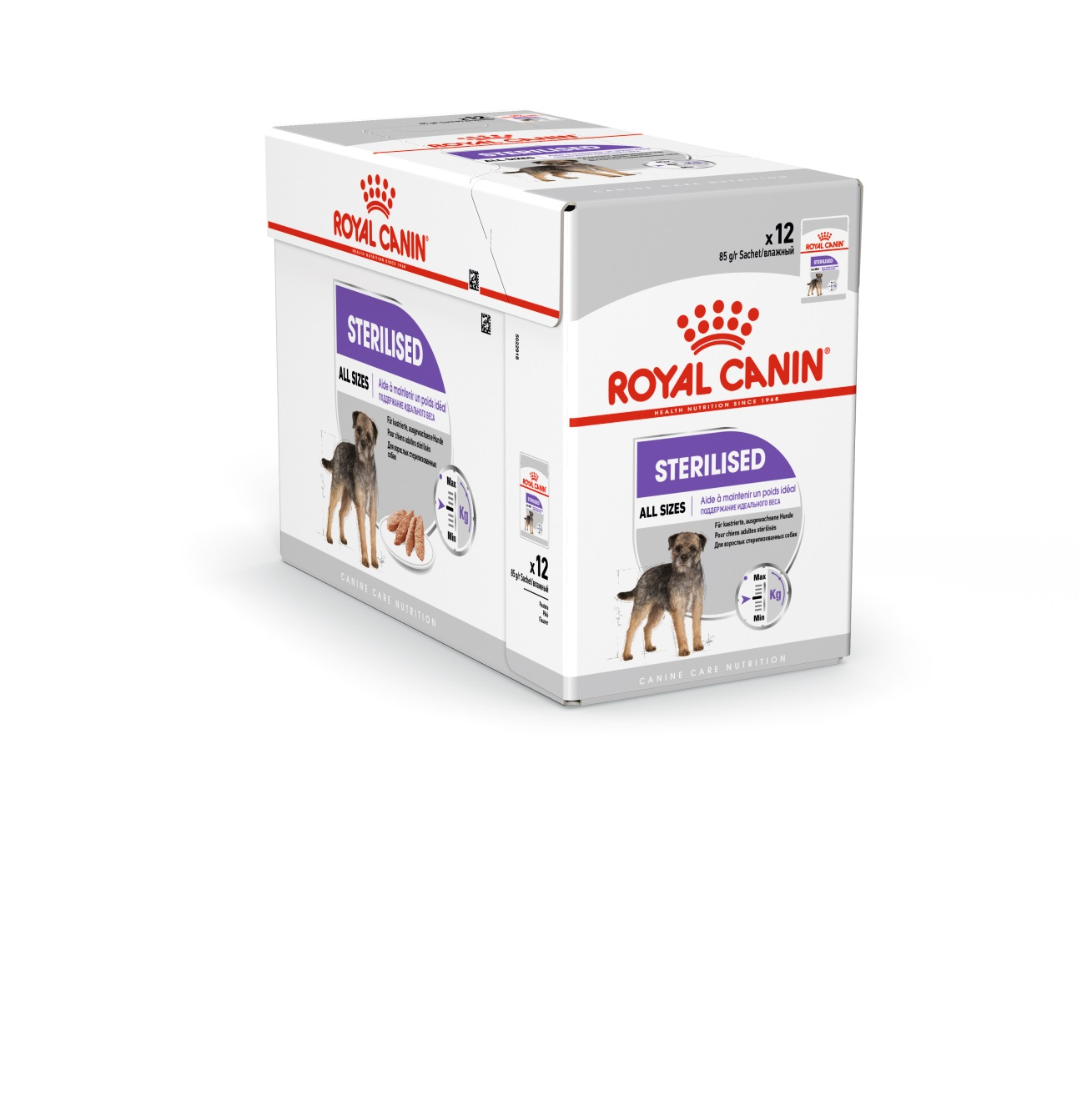 Royal Canin Sterilised Comida húmeda en mousse para perros