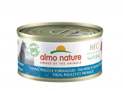 paté ALMO NATURE HFC Natural para gato adulto - 2 sabores disponibles 