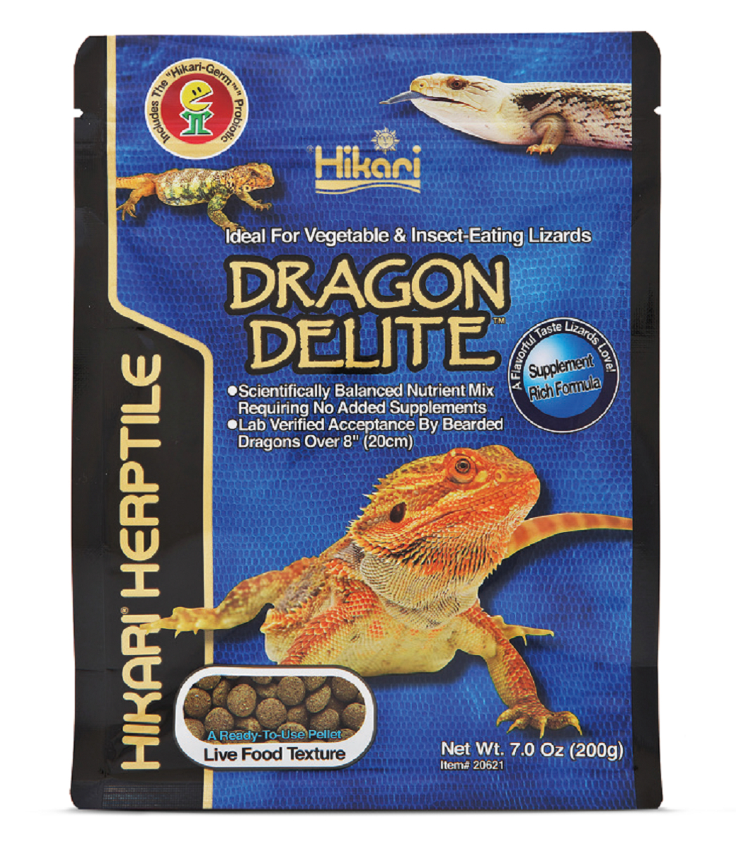Hikari Reptile Dragon Delite Lizard Food