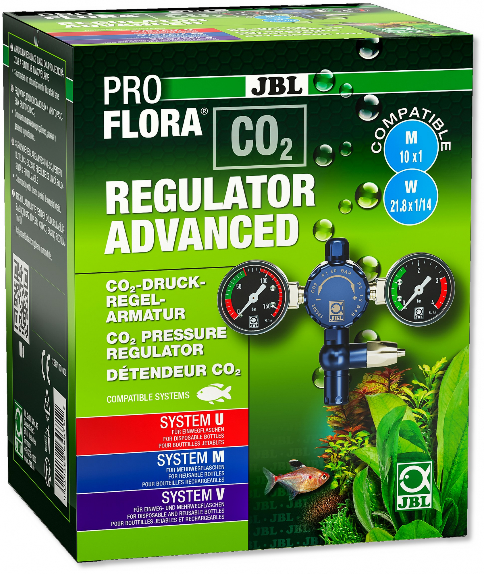 JBL Proflora Regulator Advanced Manorreductor para sistemas fertilizantes de CO2