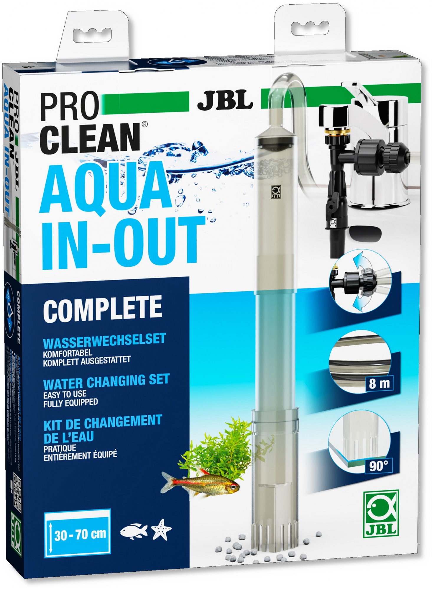JBL ProClean Aqua In-Out Kit completo per rinnovo dell'acqua