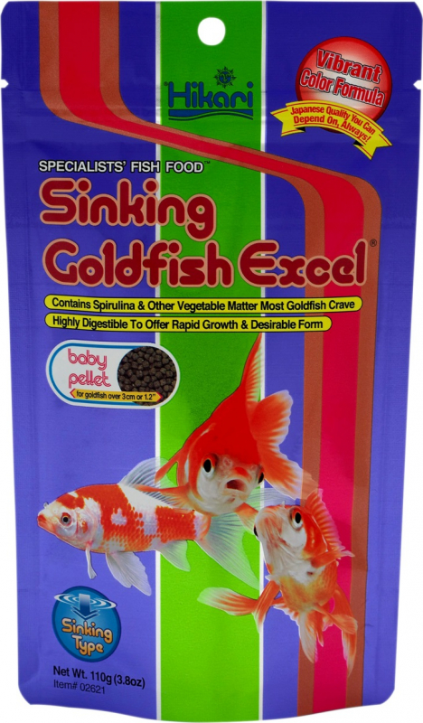 Granulés pour poissons rouge Hikari Goldfish Excel Baby