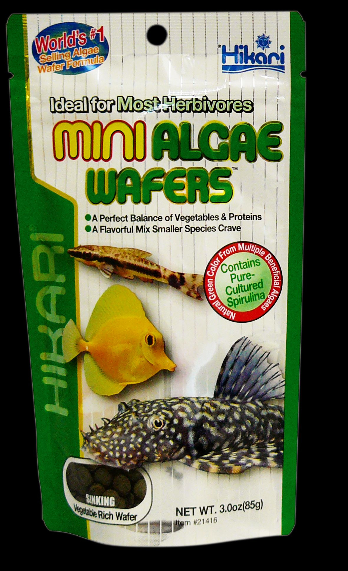 Hikari Mini Algae Wafers - 2 condicionamentos