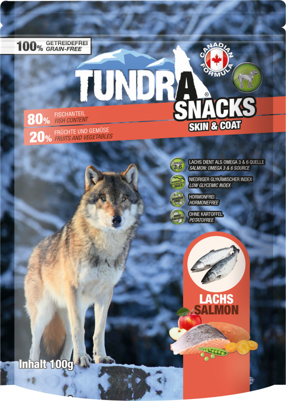 TUNDRA Snack Skin & Coat au Saumon