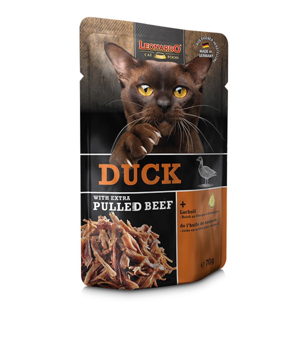 Leonardo + extra Pulled Beef Comida húmeda para gatos - varias recetas disponibles