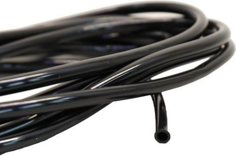 Dennerle Crystal-Line CO2 Tuyau noir flexible noir, 2 mètres