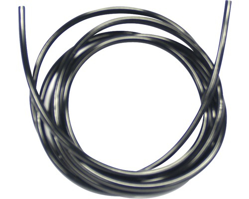 Dennerle Crystal-Line CO2-Schlauch schwarz flexibel schwarz, 2 Meter
