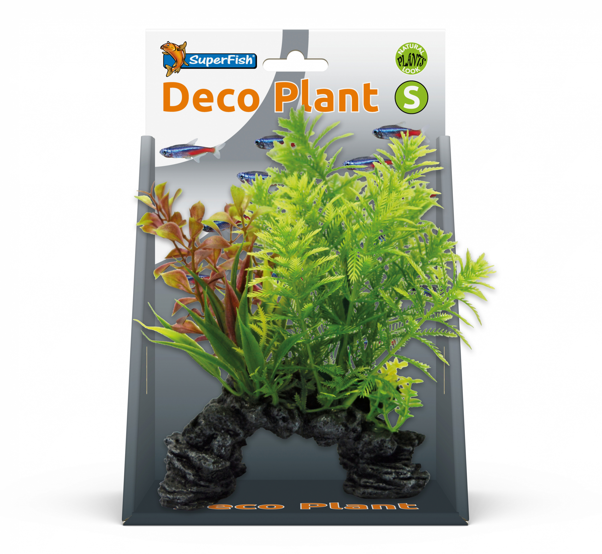 SuperFish Deco Plante artificielle Hottonia 21cm