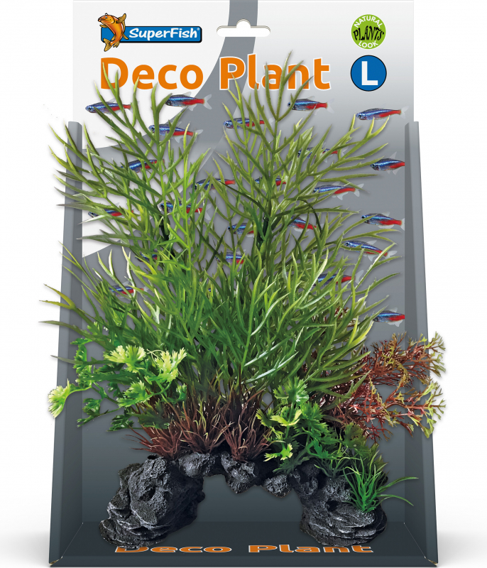 SuperFish Deco Plant plantes artificielles Ceratopteris 30cm 