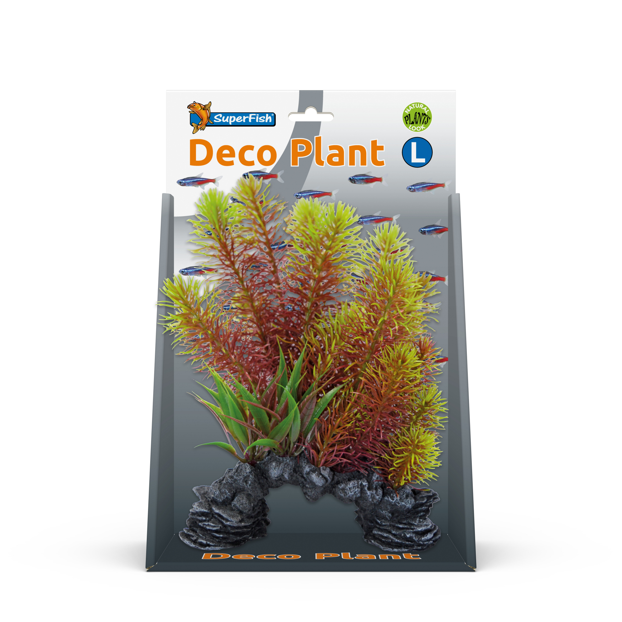 SuperFish Deco Plant plantes artificielles Myriophyllum Rouge 30cm