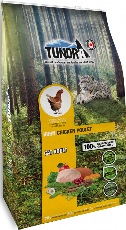 TUNDRA Grain Free con pollo para gatos