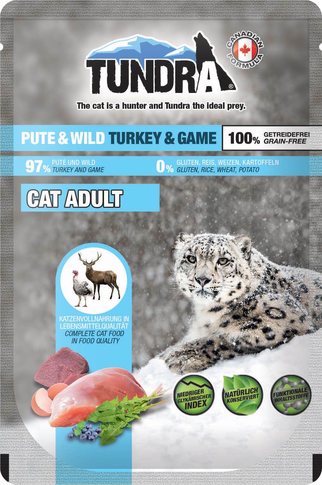 TUNDRA Sachet fraicheur pour chat - plusieurs saveurs disponibles