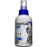 Frontline spray puces, tiques et poux chiens et chats - 100ml