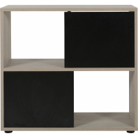 Mueble para acuarios ISEO Trend 80 x 30 cm - Negro
