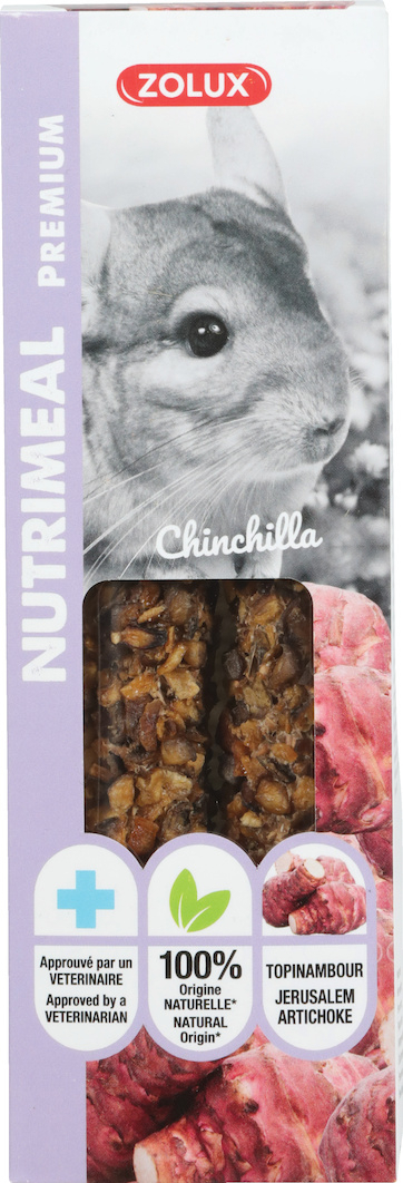 Premium Nutrimeal Sticks für Chinchilla – Topinambur (x2)