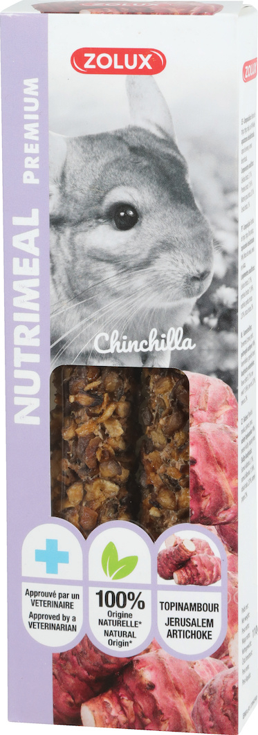 Premium Nutrimeal Sticks für Chinchilla – Topinambur (x2)