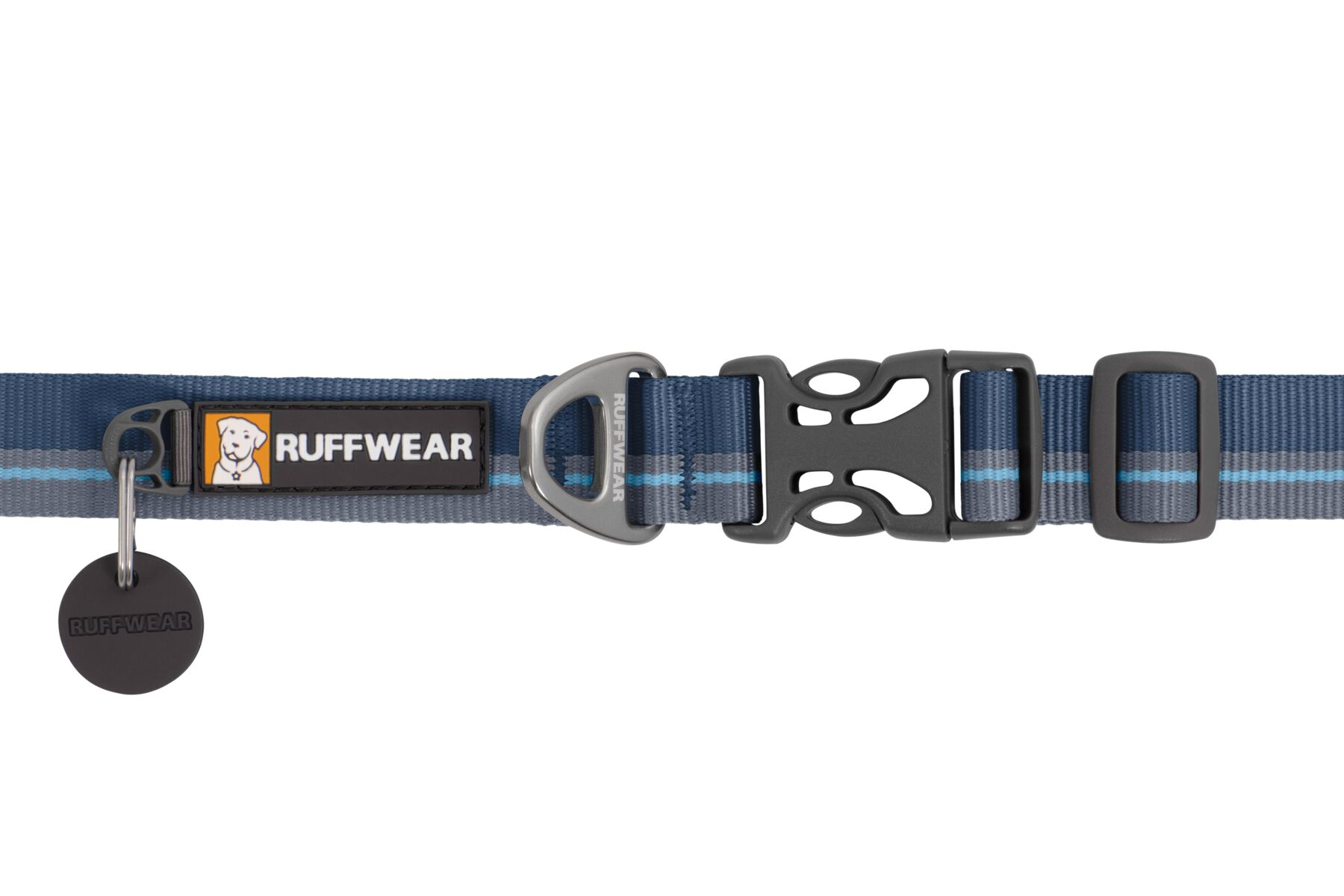 Collare Flat Out de Ruffwear Blu Horizon