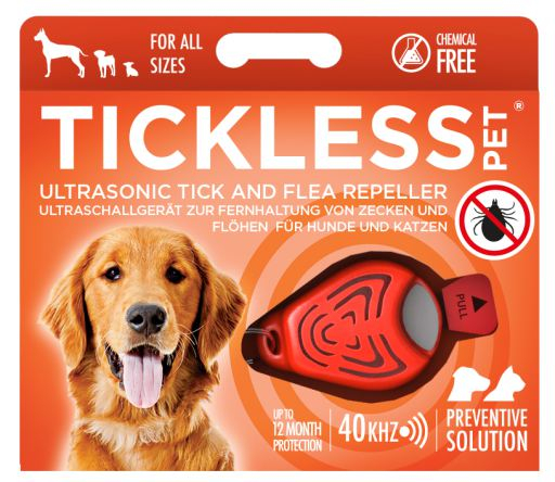 Tickless Pet à pile - Plusieurs coloris disponibles 