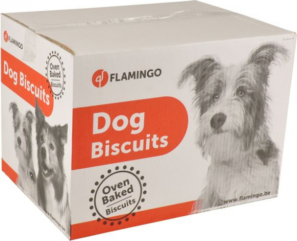 Flamingo Biscuits Snackie mélange pour chiens