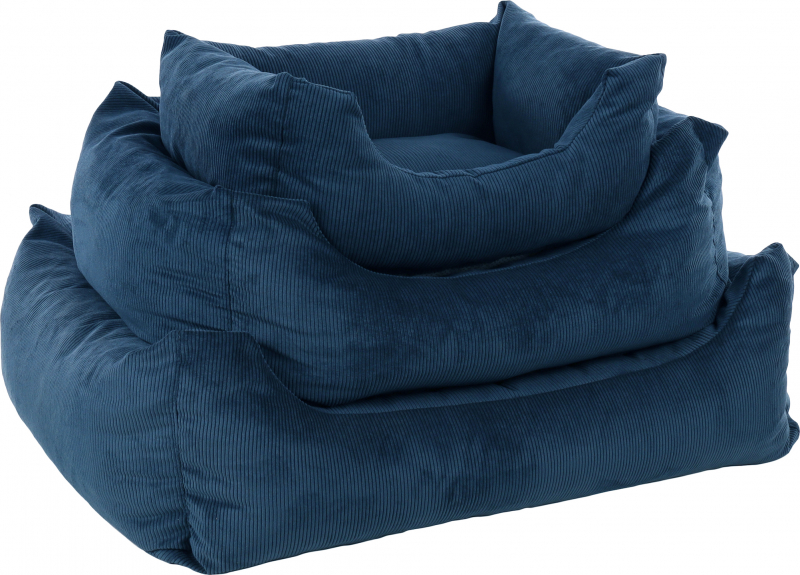 Panier Céleste pour chien et chat ultra confort - Bleu foncé - 3 tailles disponibles