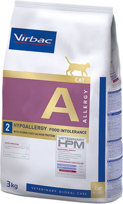 Virbac Veterinary HPM A2 Hypoallergy pour chat adulte