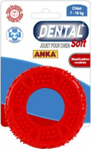 Soft dental band hondenspeeltje - verschillende maten beschikbaar