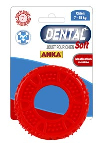 Giocattolo per cani Soft dental pneu - diverse taglie disponibili