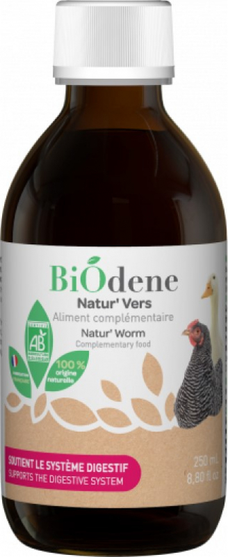 Biodene Natur'Vers Ergänzungsfuttermittel für Nutztiere