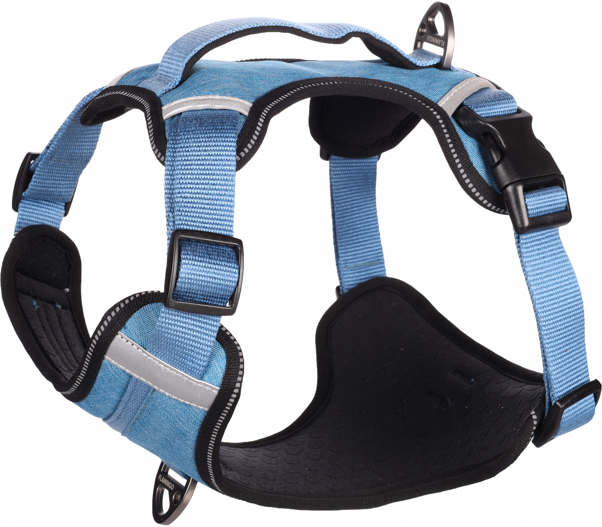 HERON Pettorina per cani Blu Grand confort - Diverse misure disponibili
