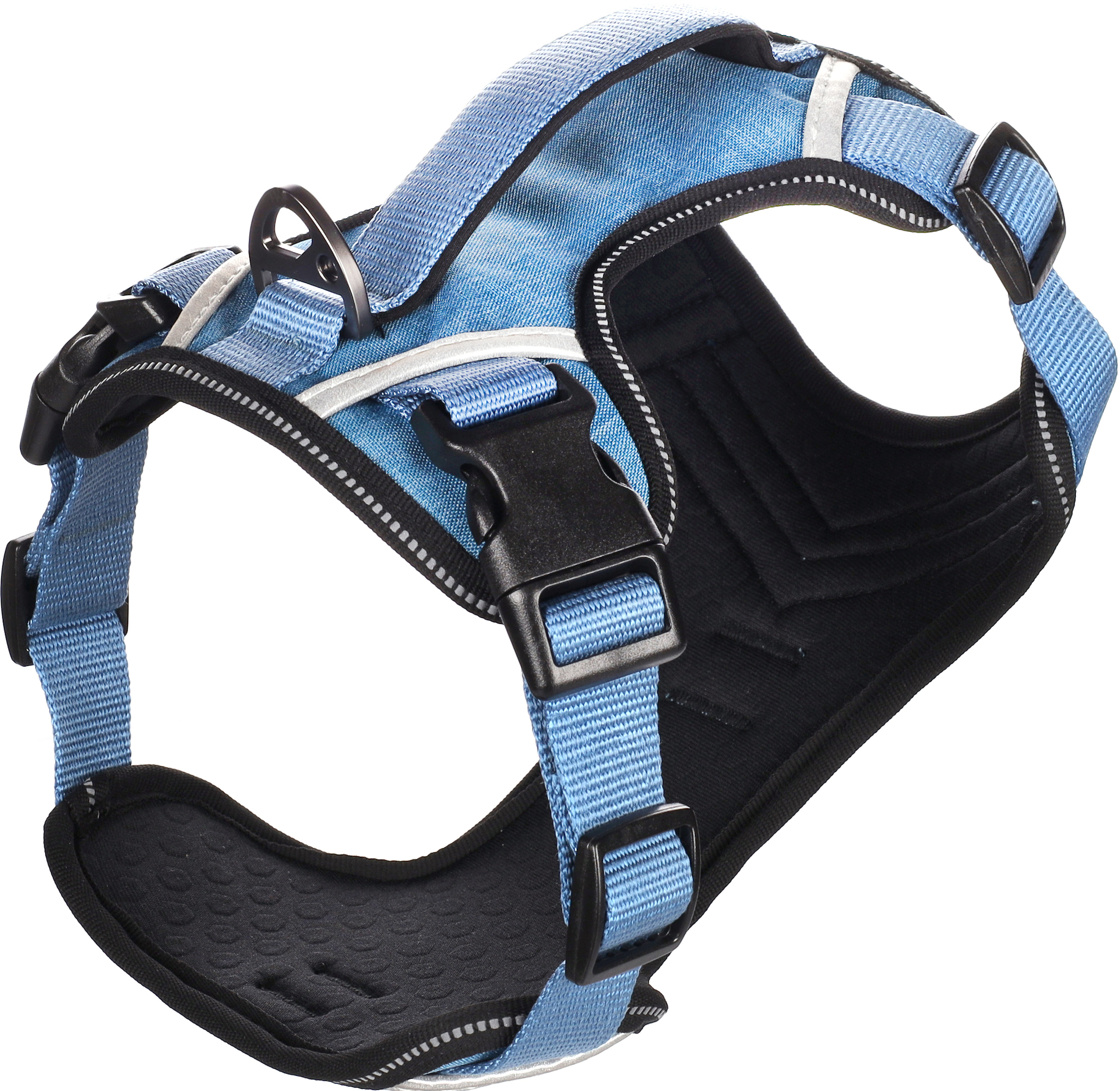 HERON Hundegeschirr in blau Bleu Großer Komfort – Mehrere Größen erhältlich