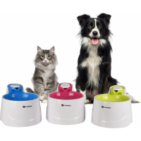 Fontaine à eau silencieuse Bellagio pour chien et chat - 2L - 3 coloris disponibles