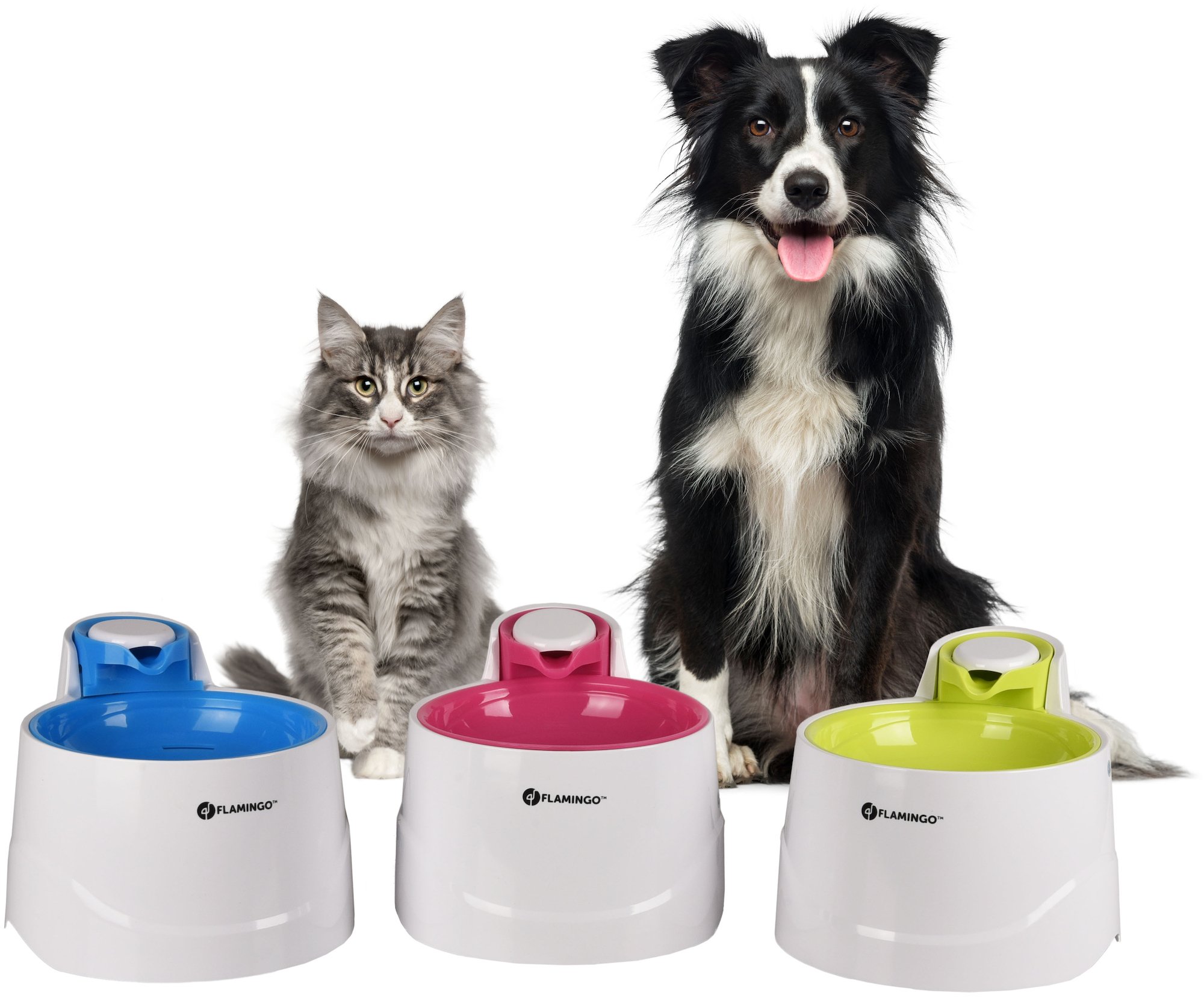 Fontaine à eau silencieuse Bellagio pour chien et chat - 2L - 3 coloris disponibles