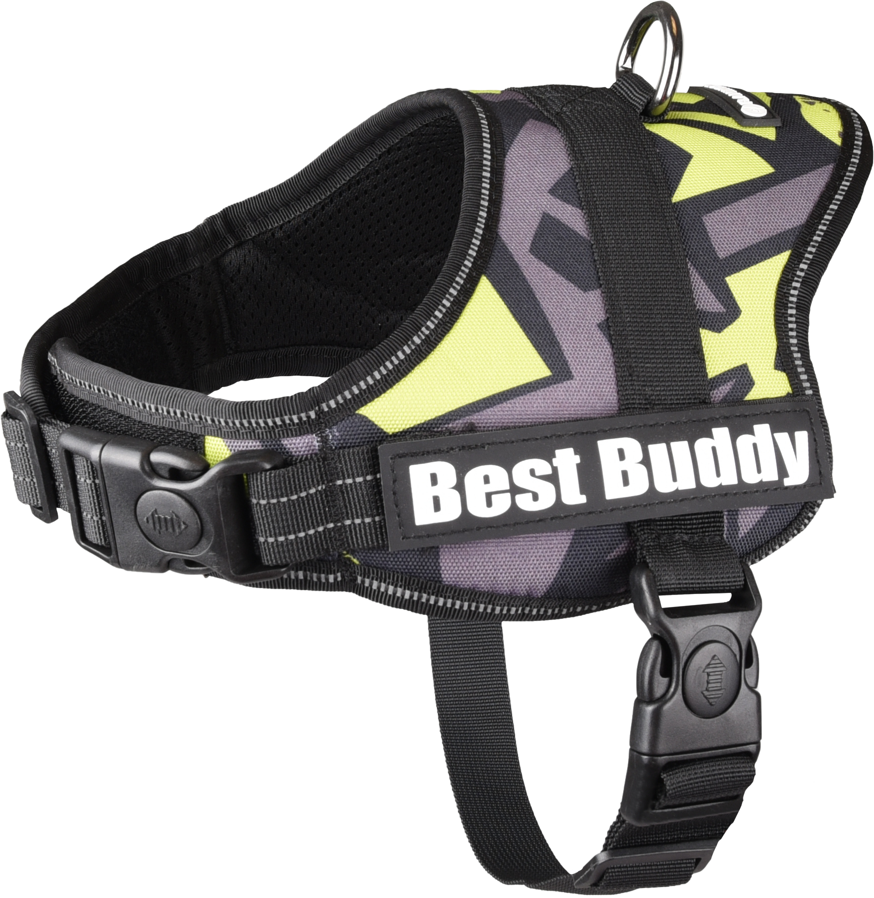 Best Buddy Pluto Hundegeschirr – Limettengrün – mehrere Größen erhältlich