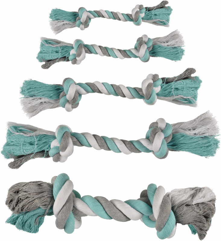 JIM 2-Knoten-Seilspielzeug für Hunde – mehrere Größen erhältlich