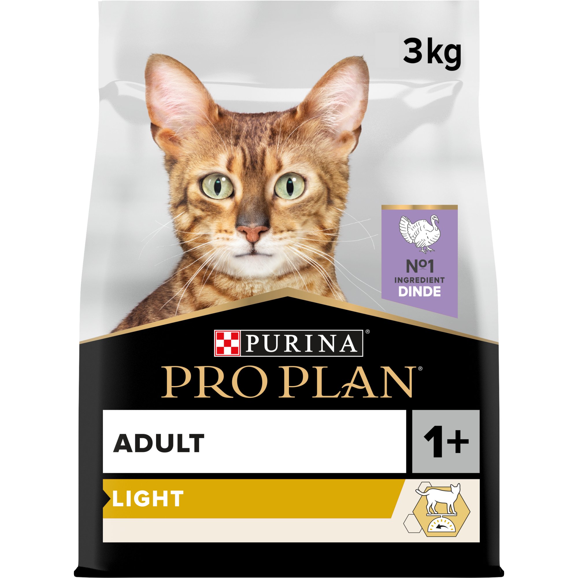 PRO PLAN Light Adult 1+ Pavo pienso para gatos