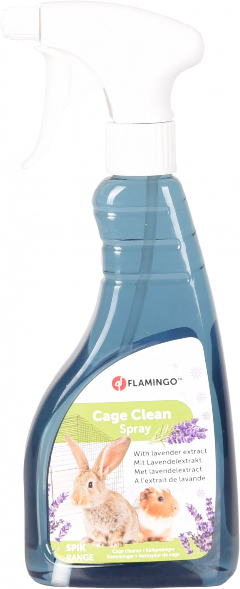Clean Spray de limpeza para gaiola de roedores - 500ml - 2 fragâncias disponíveis