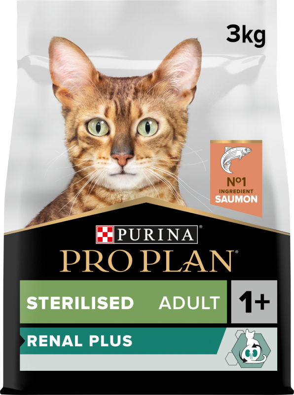 Pro Plan Sterilised Adult RENAL PLUS Salmón para gatos