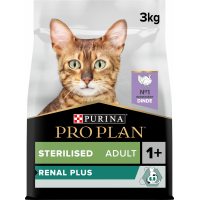 Pro Plan Sterilised Adult RENAL PLUS à la dinde pour chat