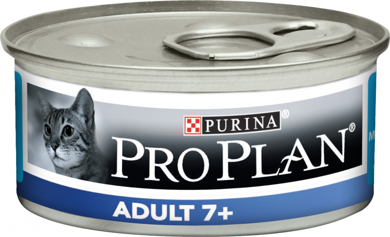 PRO PLAN Adult 7+ Thunfisch Dosenfutter für ältere Katzen