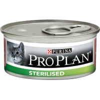 PRO PLAN Sterilised Paté de atún y de salmón en lata para gatos