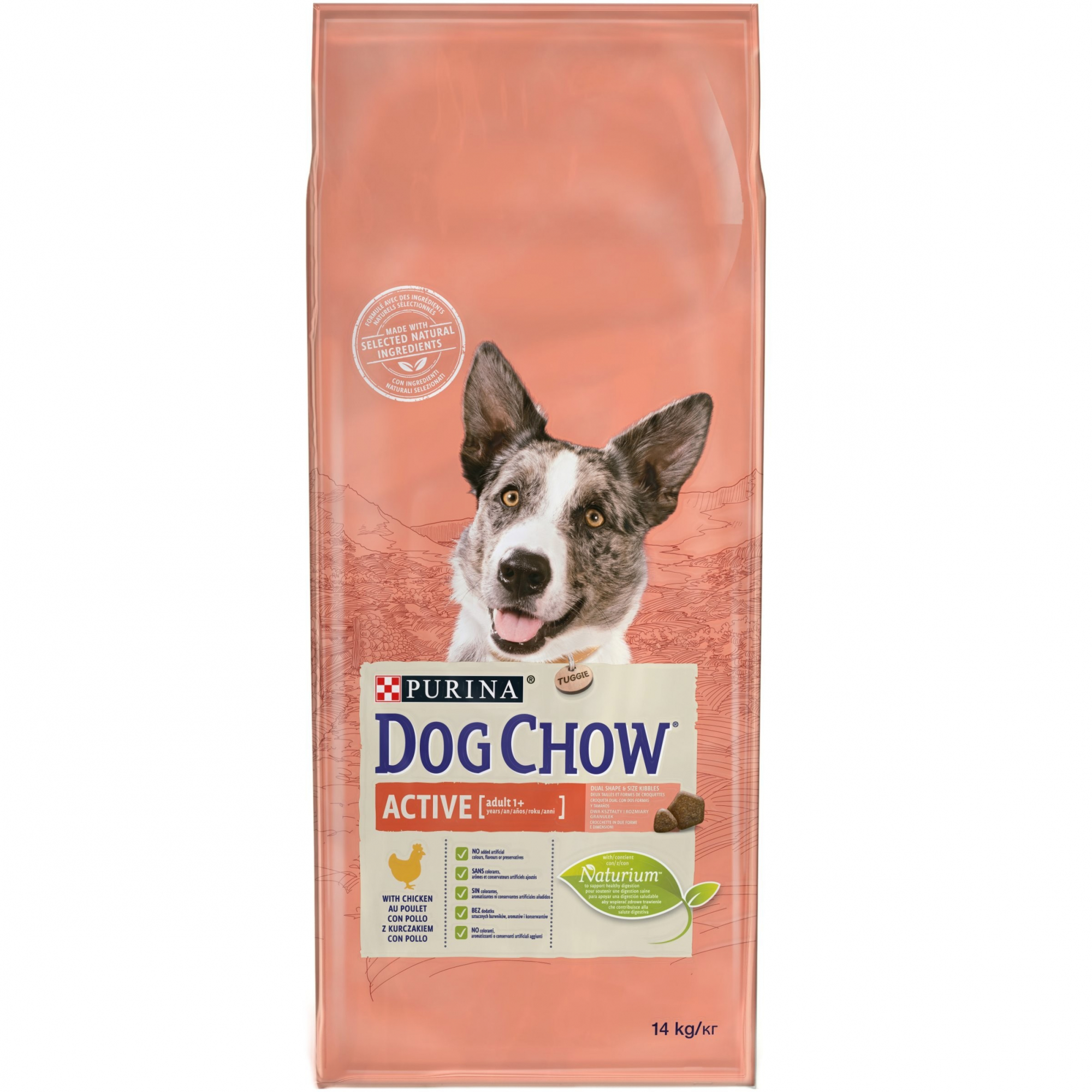 DOG CHOW Active au Poulet pour Chien 