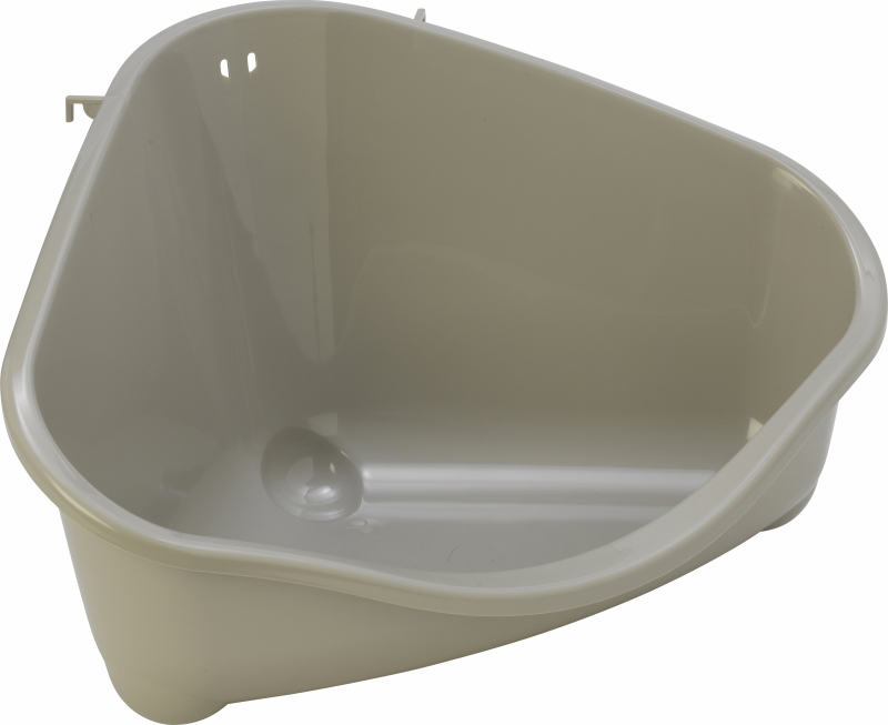 Toilette d'angle pour rongeurs - 2 tailles disponibles - coloris selon arrivage
