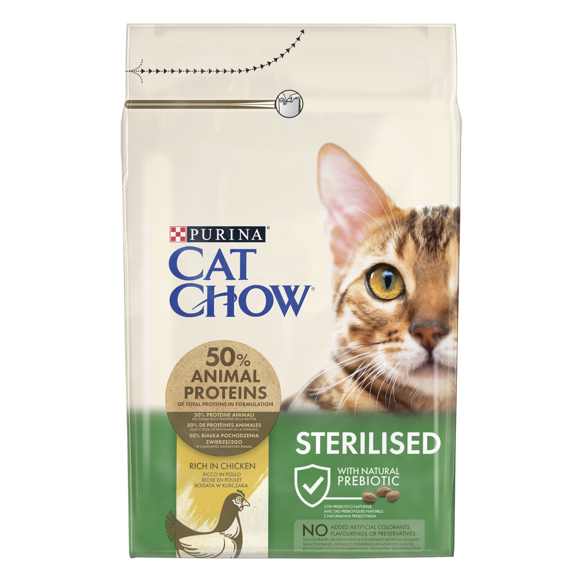 CAT CHOW STERILISED per gatti sterilizzati con pollo